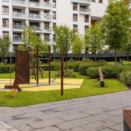 Апартаменты Zoliborz Artystyczny With Parking By Renters