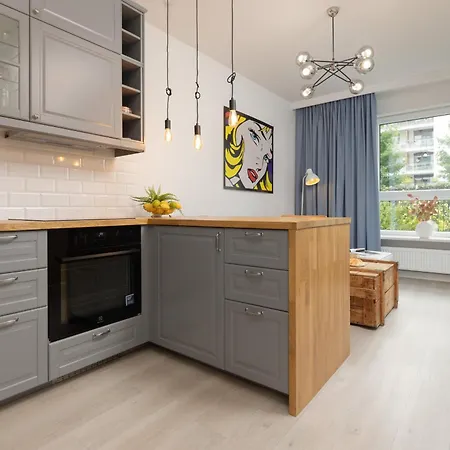Apartment Zoliborz Artystyczny With Parking By Renters *